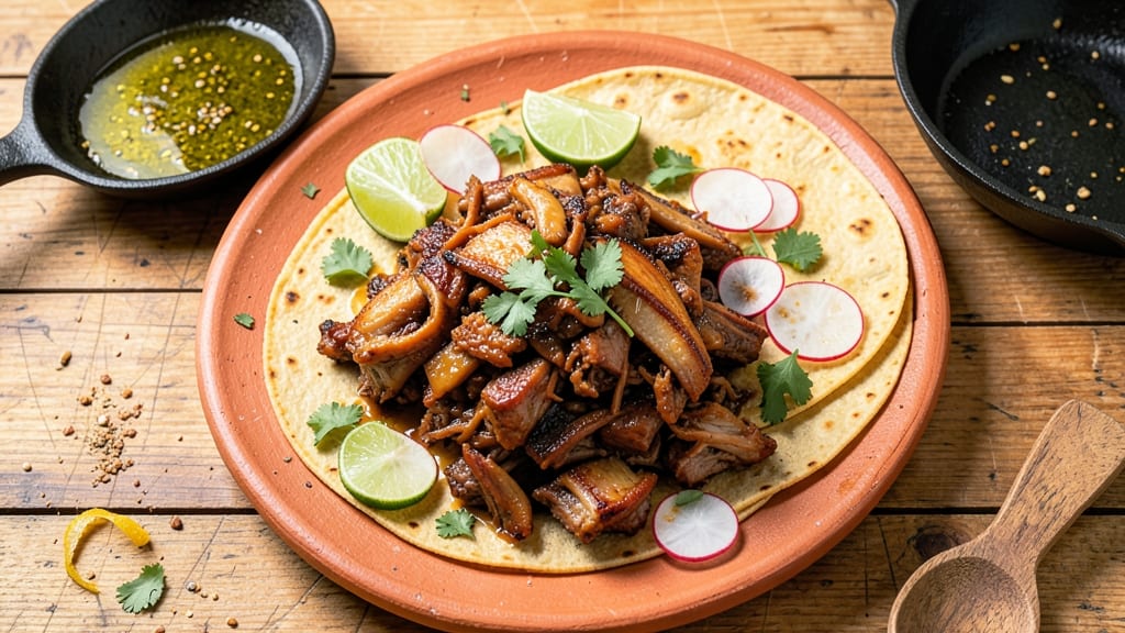 Authentic Pork Tacos Recipe: Smoky Cumin and Lime Crunch in Every Bite