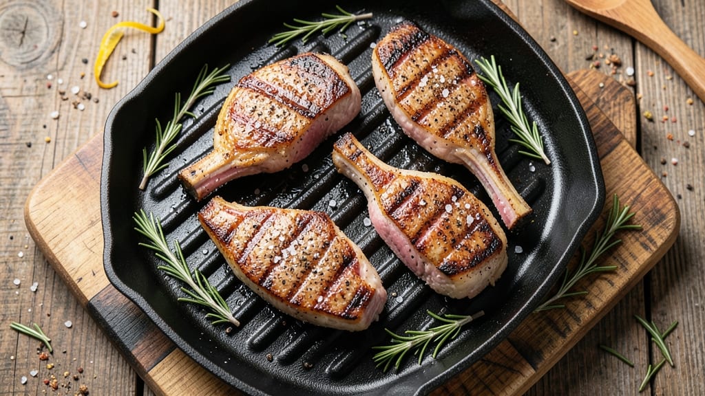 Best Grilled Pork Chop Recipe On Gas Grill: Smoky Char and Juicy Pink Hearts