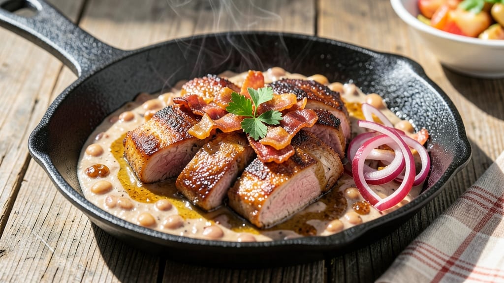 Pork and Beans Recipe Using Canned Beans: Smoky-Spiced One-Pot Simplicity
