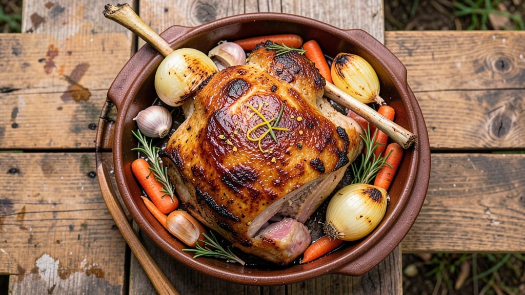 Bone-In Pork Shoulder Picnic Roast Recipe: Oven-Braised to Juicy, Crispy-Crowned Perfection