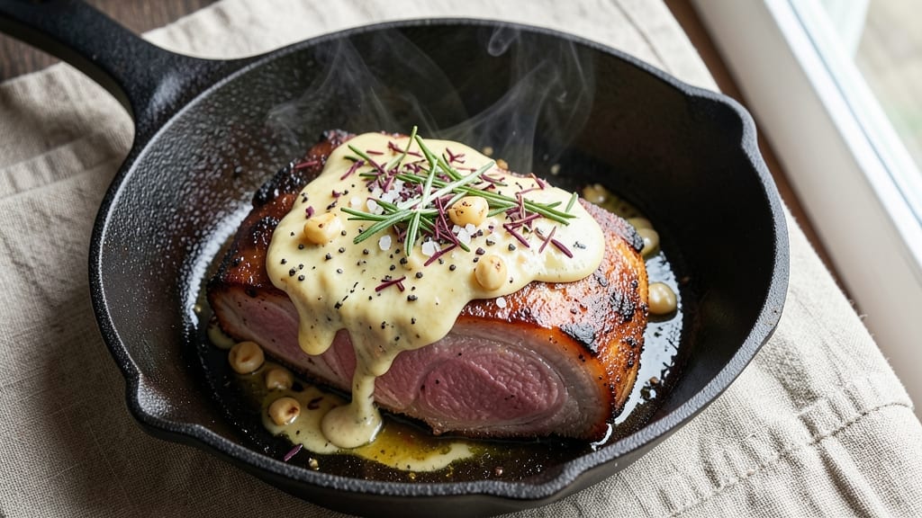 Camp Chef Pork Loin Recipe: Smoky Garlic Butter Crust With Tender Pink Hearts