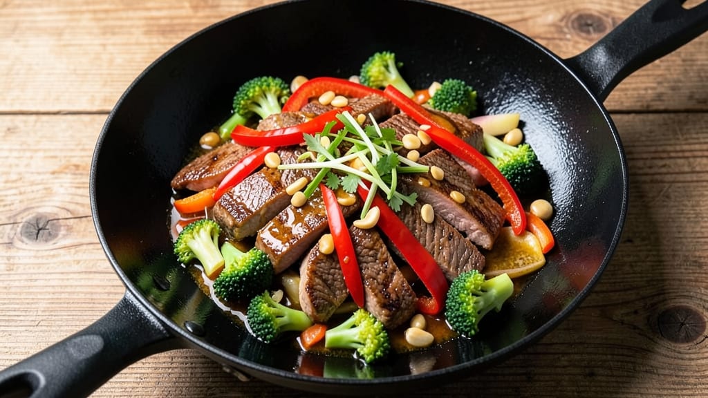 Beef and Pork Stir Fry Recipe: Wok-Heated Umami Crunch in 25 Minutes