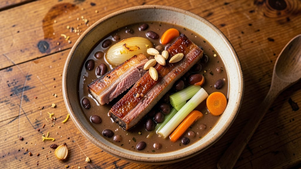 Black Bean Soup With Pork Ribs Recipe: Smoky Ribs and Hearty Beans in One Pot
