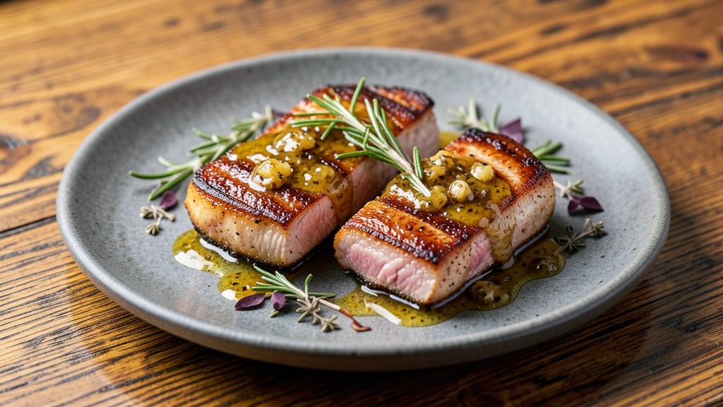 Baked Garlic Pork Chops Recipe: Herb-Infused Crisp Edges and Juicy Centers