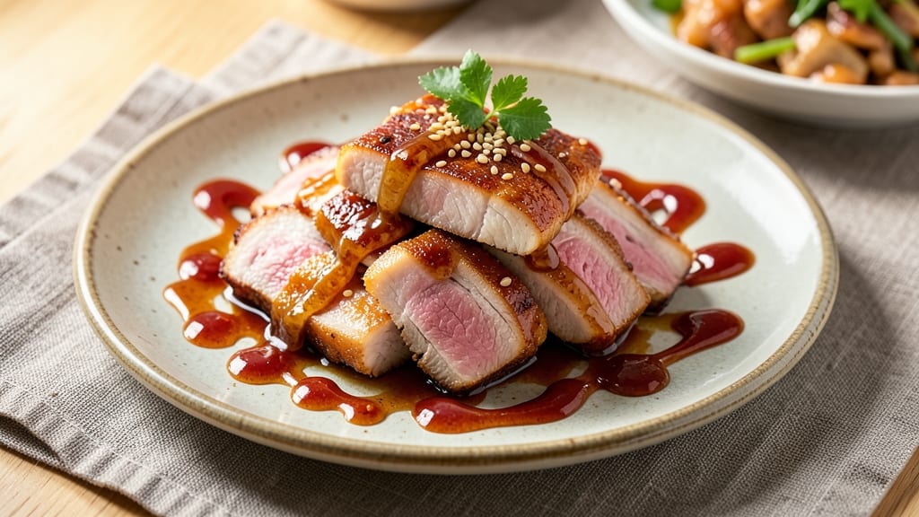 Cantonese Char Siu Pork Recipe: Five-Spice Glazed Crispy Edges
