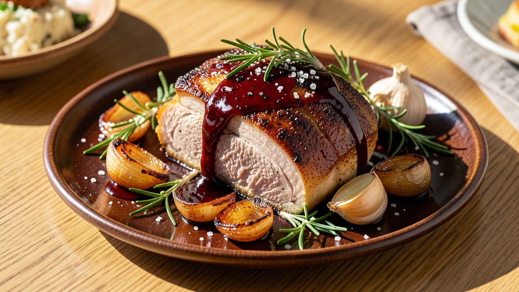 Balsamic Pork Recipe: Glazed Caramelized Crust With Juicy Centers