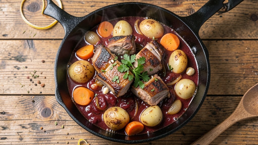 Basic Pork Stew Recipe: Slow-Simmered Richness With Caramelized Roots