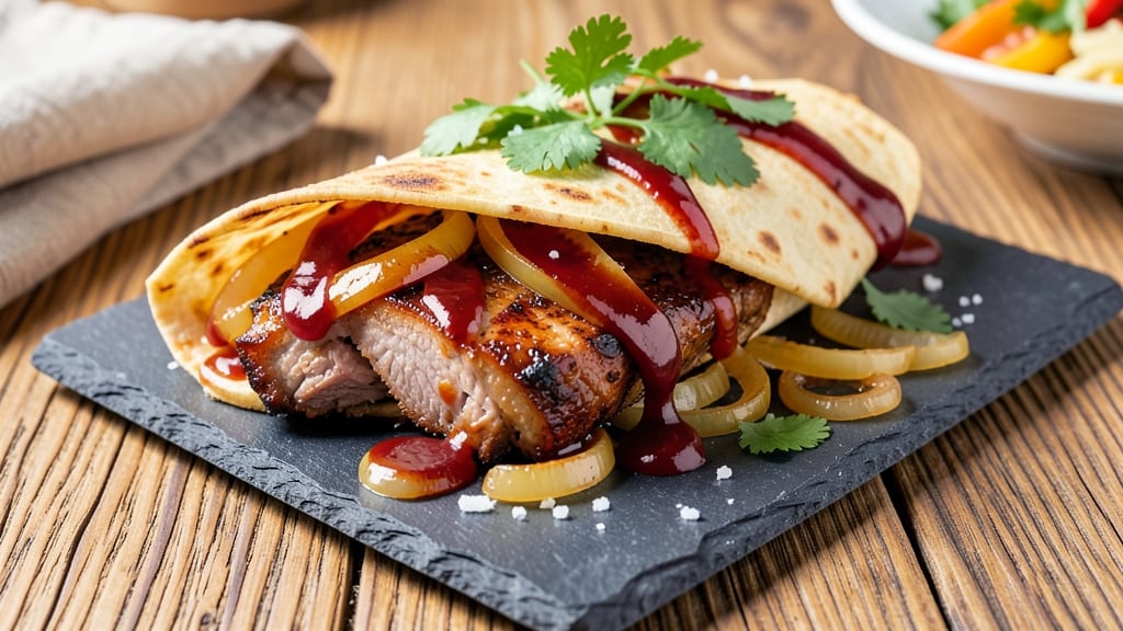 BBQ Pork Wraps Recipe: Smoky-Sweet Shreds in Fluffy Tortillas