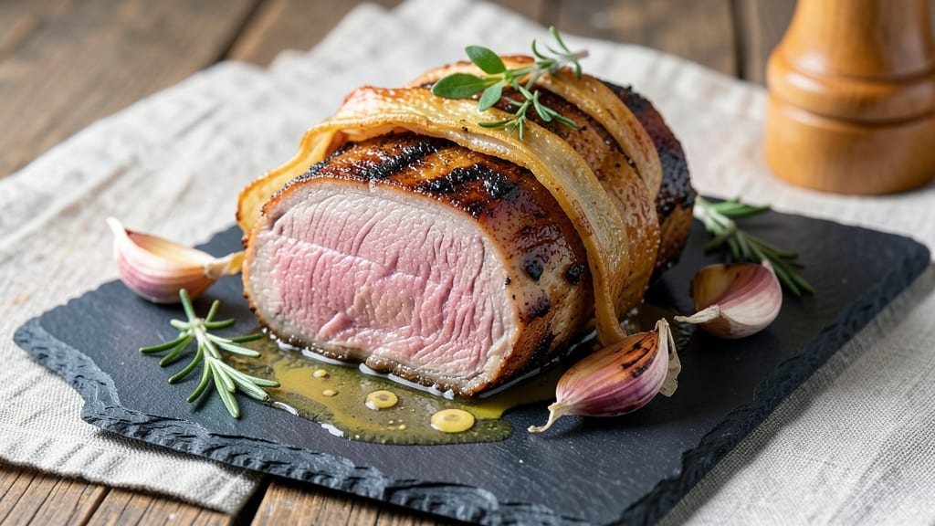 Boneless Pork Loin Rib Half Recipe: Pan-Seared Crust Meets Juicy Pink Centers