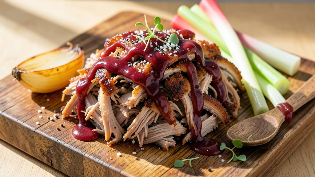 Boston Butt Pulled Pork Recipe Slow Cooker: Fall-Apart Softness With Celery Crown Topping