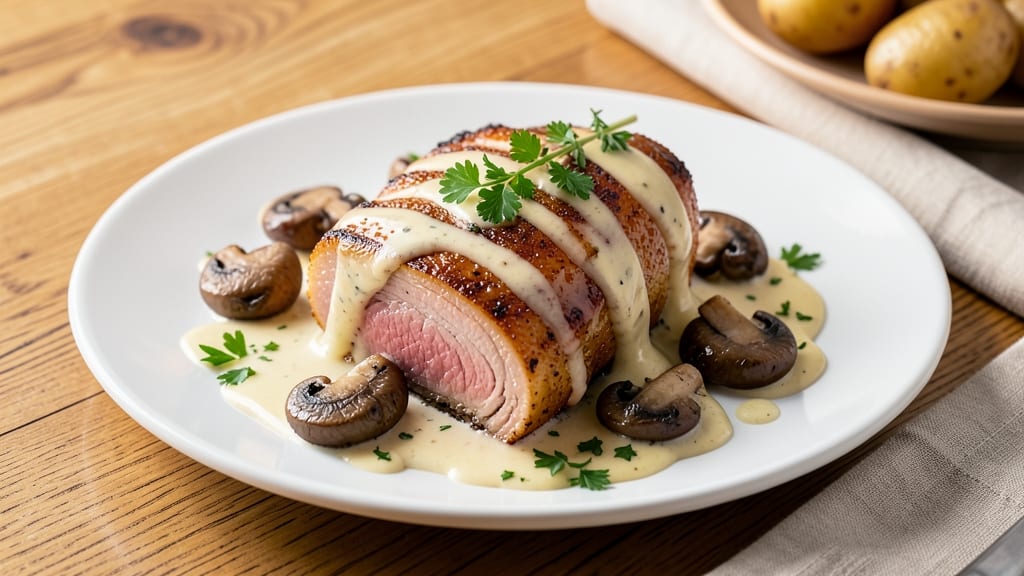 Pork Tenderloin Slow Cooker Recipe Cream Mushroom: Creamy Mushroom Gravy That Elevates Every Bite