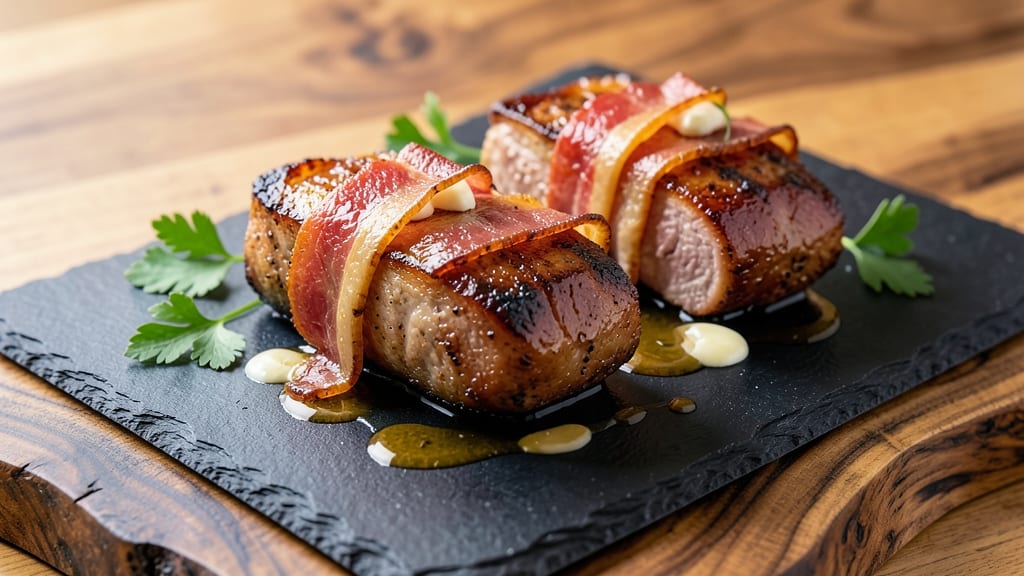 Bacon-Wrapped Pork Tenderloin Medallions Recipe: Smoky Crispy Bites in 25 Minutes
