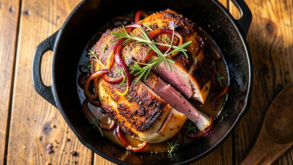 Bone-In Pork Shoulder Roast Recipe Dutch Oven: Dutch Oven Braise With Crispy Bark and Deep Flavor