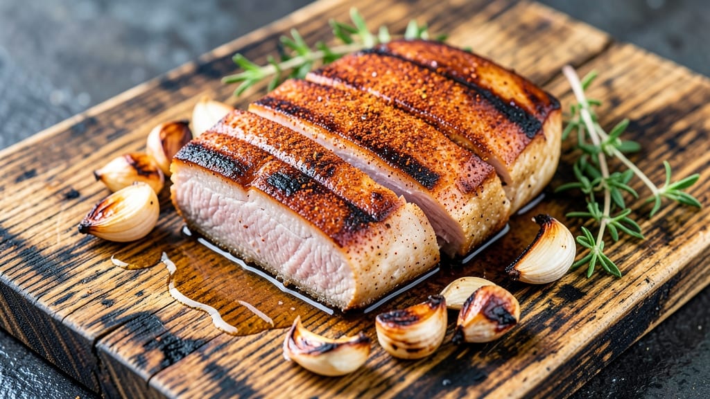 Pork Tenderloin Blackstone Recipe: Cast-Iron Crisp With Juicy Pink Hearts