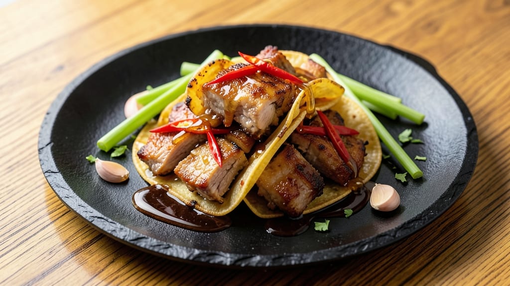 Asian Pork Tacos Recipe: Sweet-Spiced Crunch in 25 Minutes