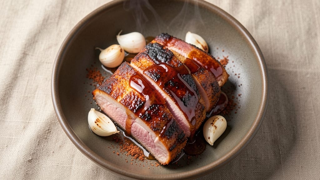 Ninja Foodi Grill Pork Loin Recipe: Smoky Char and Juicy Pink Centers