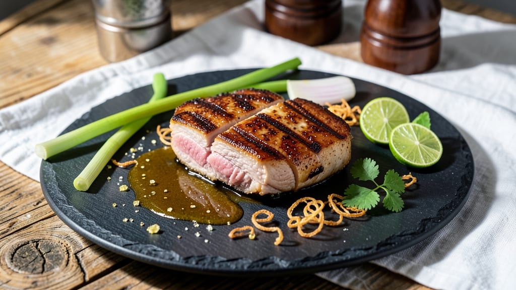 Cambodian Pork Chops Recipe: Lemongrass and Kaffir Lime Pan-Seared Magic