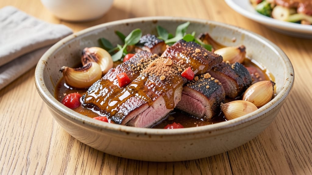 BBQ Pork Spare Ribs Sauce Recipe: Smoky-Sweet Glaze with Celery Crown Crunch