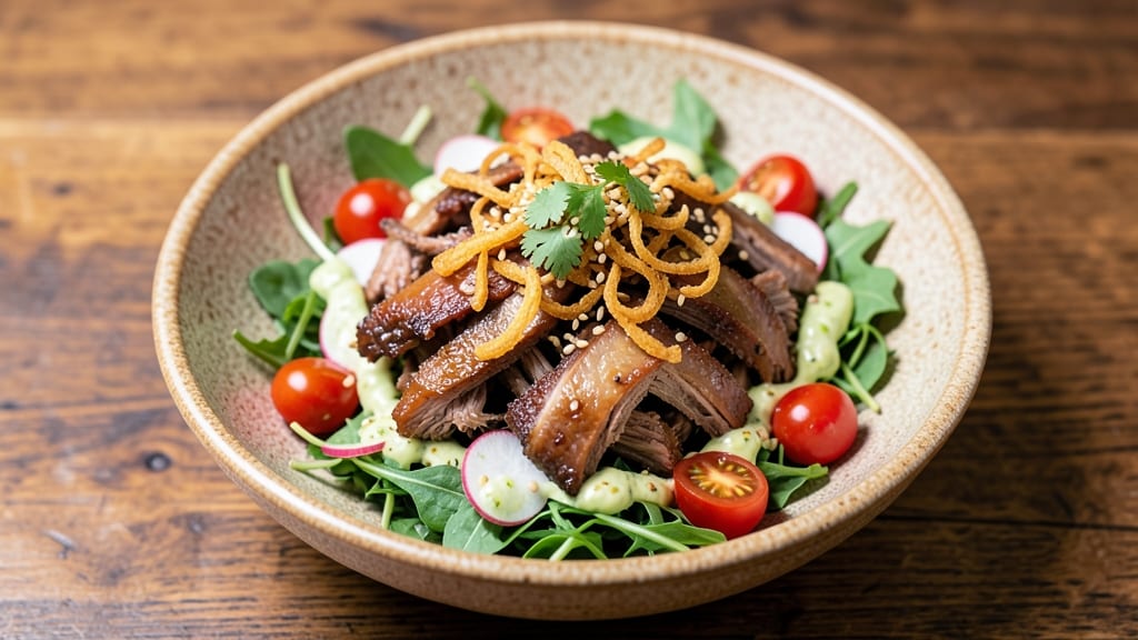 Café Rio-Inspired Pulled Pork Salad Recipe: Smoky Sweet Shreds Over Crispy Celery Crowns