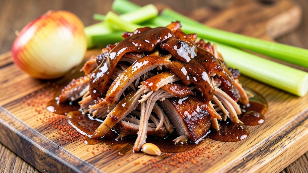 Big Bob Gibson's Pulled Pork Recipe: Slow-Smoked Tenderness with Celery Crown Magic