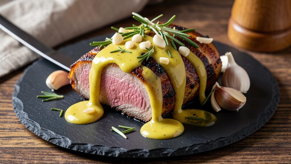 Broiled Pork Recipe: Smoky Crust and Juicy Pink Centers