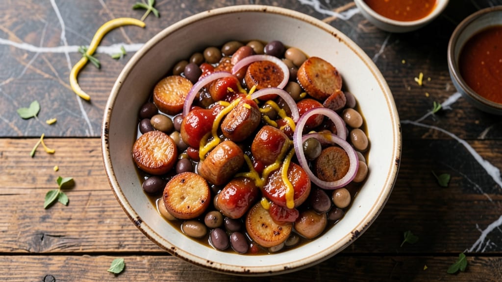 Baked Beans With Pork Sausage Recipe: Smoky-Sweet Slow Cooker Fusion