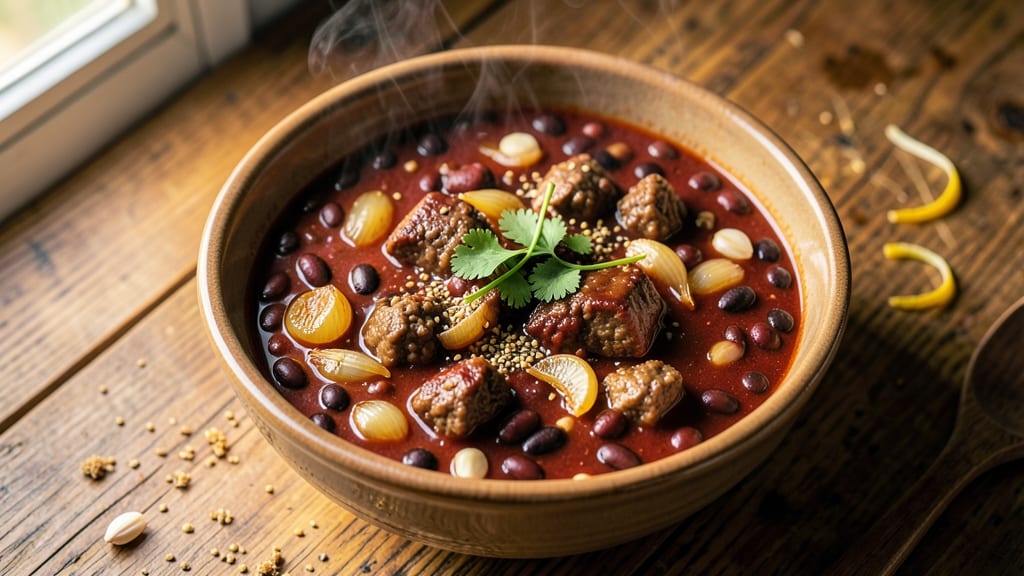 Beef and Pork Crock Pot Chili Recipe: Deep Flavor Layering in One Pot