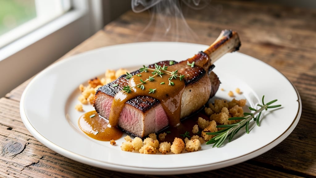 French Bone-In Pork Chops Recipe: Herb-Crusted Crunch Over Buttery Pan Jus