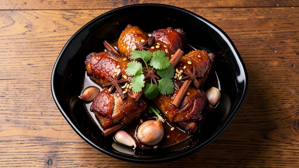 Braised Pork Knuckle Chinese Recipe: Deep-Fried Crispy Skin and Silky Shreds