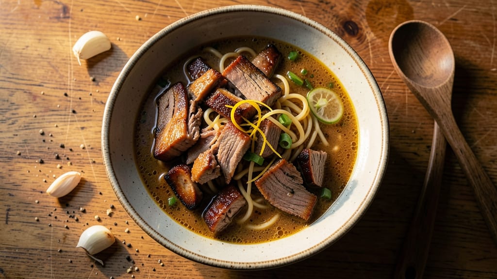 BBQ Pork Noodle Soup Recipe: Smoky-Sweet Broth Meets Al Dente Noodles