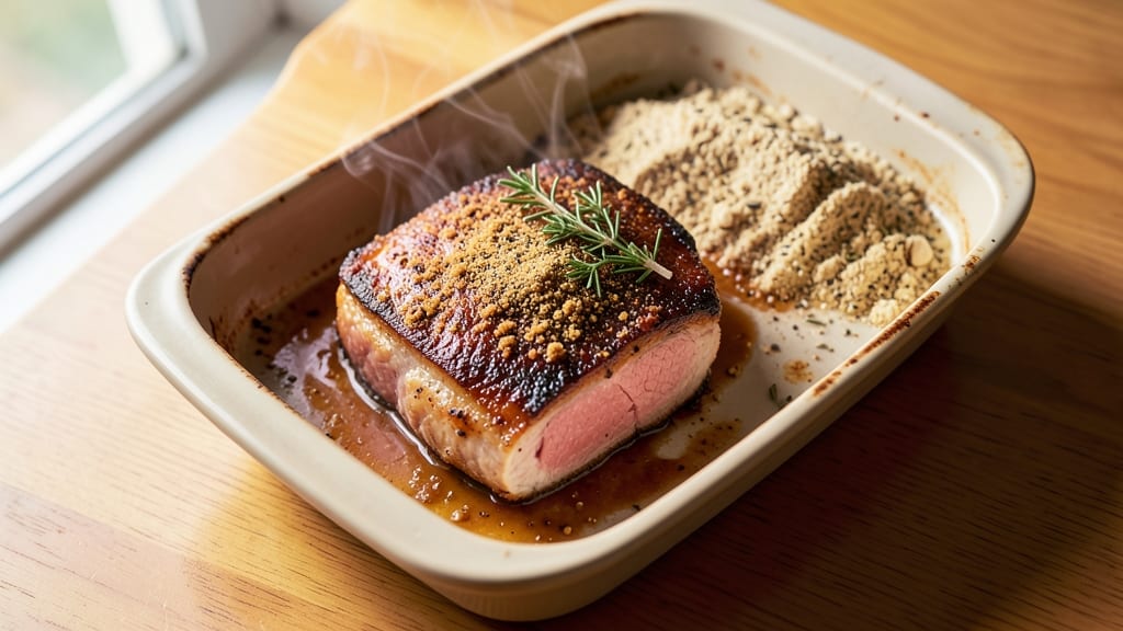 Baked Pork Chop Recipe Ideas: Crispy Bark, Juicy Centers, Celery Crown Topping