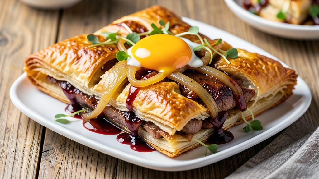 BBQ Pork Puff Pastry Recipe: Smoky-Sweet Shreds with Buttery Crispy Layers