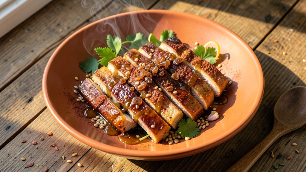 Barbecue Pork Belly Strips Recipe: Smoky-Caramelized Crunch With Juicy Cores