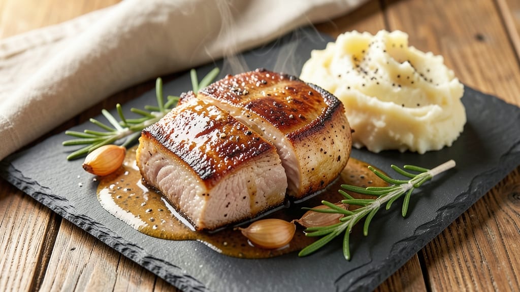 Baked Pork Chop Center Cut Recipe: Crispy Bark and Juicy Pink Hearts