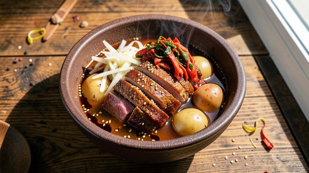 Busan Pork Soup Recipe: Spicy Kimchi and Radish Broth Magic