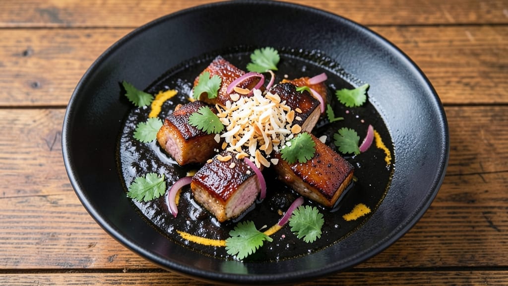Black Pork Curry Recipe: Deep Spiced, Tender Meat with Coconut Cream Velvety