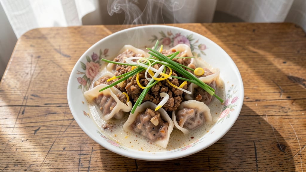 Boiled Pork Dumplings Recipe: Silky Wrappers and Savory Broth Harmony