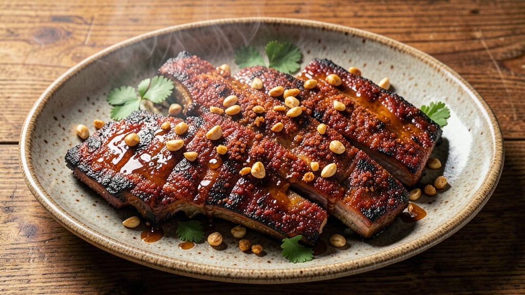 Ninja Woodfire Grill Pork Ribs Recipe: Smoky Char and Fall-Off-Bones Tenderness