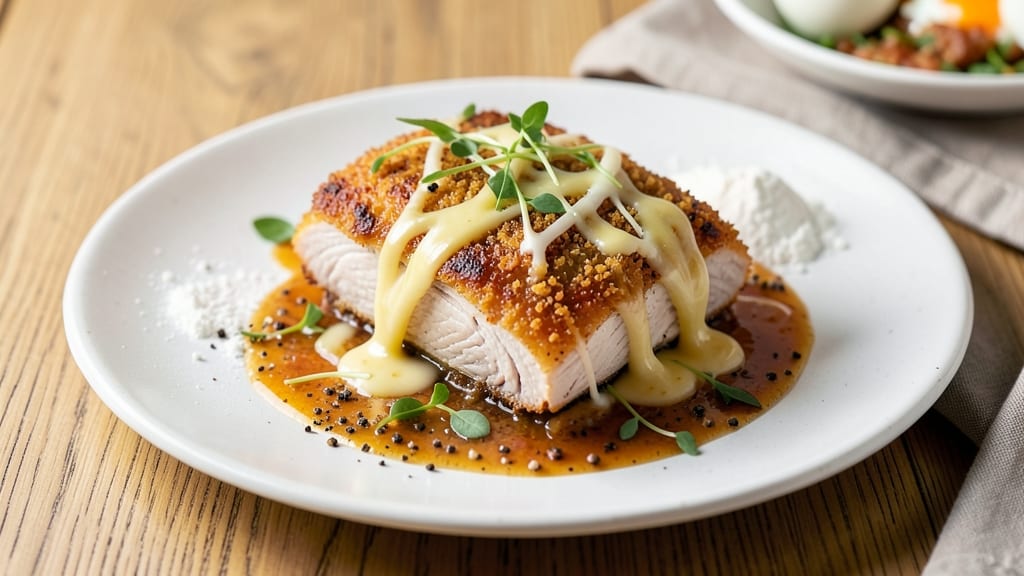 Cheese Stuffed Pork Cutlet Recipe: Crispy Pan-Seared Shells with Melty Cheese Core