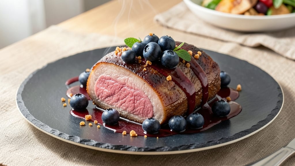 Blueberry Pork Recipe: Sweet-Tart Glaze That Caramelizes Edges