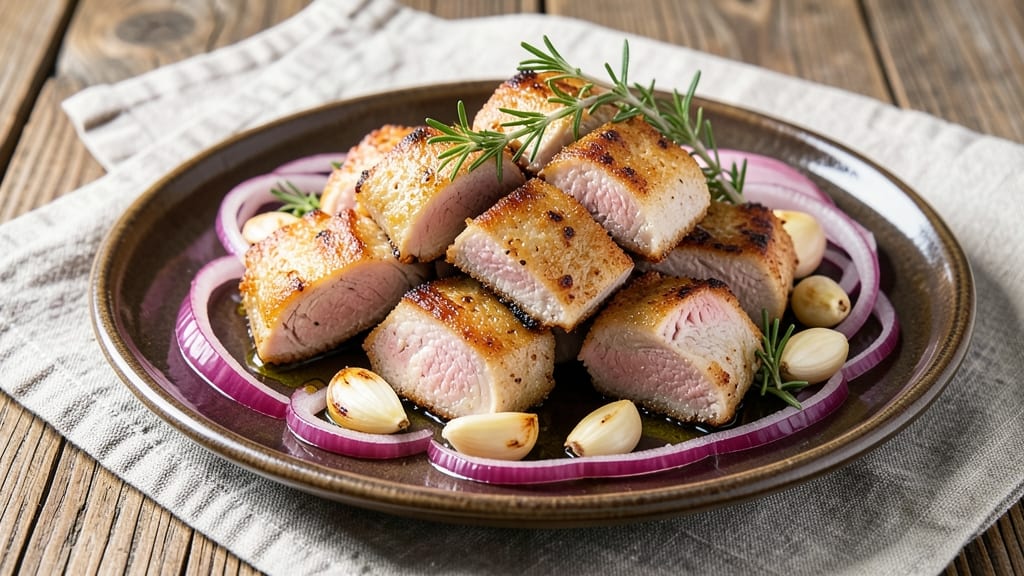 Boneless Pork Collar Recipe: One-Pan Braise With Caramelized Onions