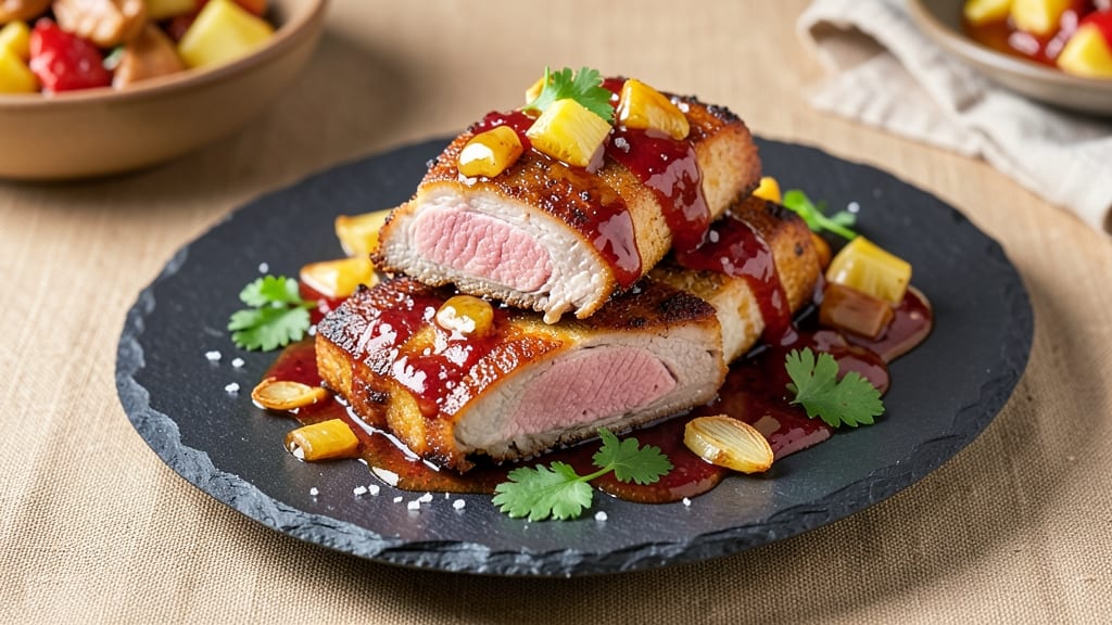 Baked Sweet and Sour Pork Recipe: Crispy Bites with Tangy Glaze Magic