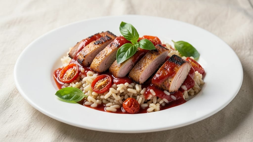 Pork Orzo Recipe: Creamy Tomato and Herb Crunch in One Pan