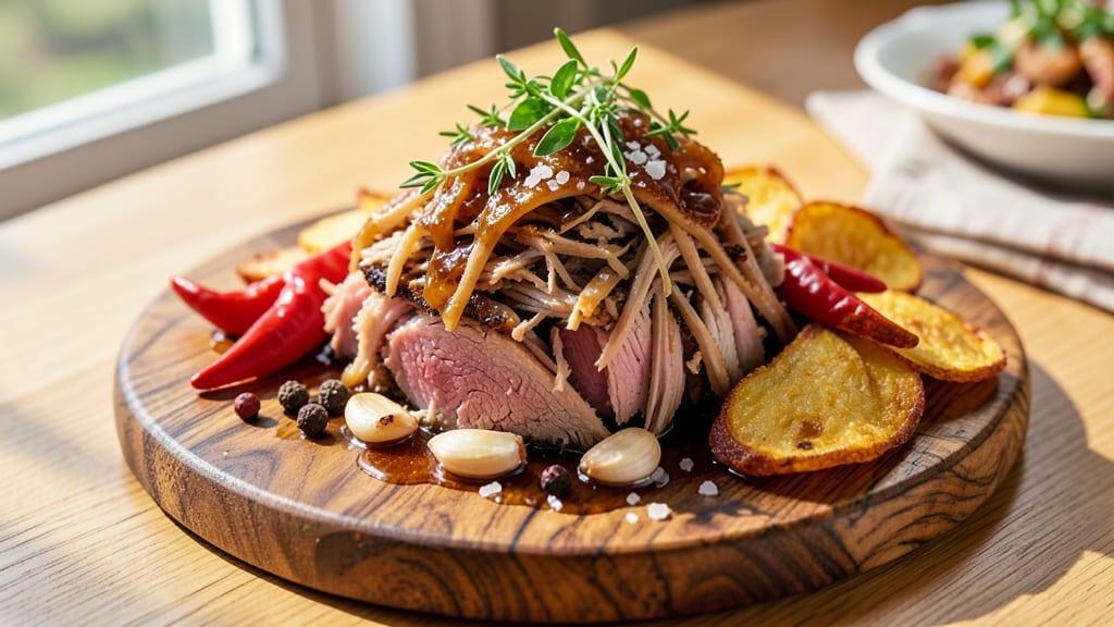 Caribbean Pulled Pork Recipe: Jerk-Spiced Shreds With Pineapple Mango Slaw