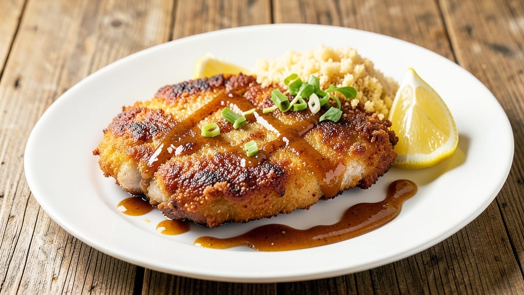 Pork Katsu Recipe Pan Fried: Crispy Gold Crust, Juicy Pink Inside
