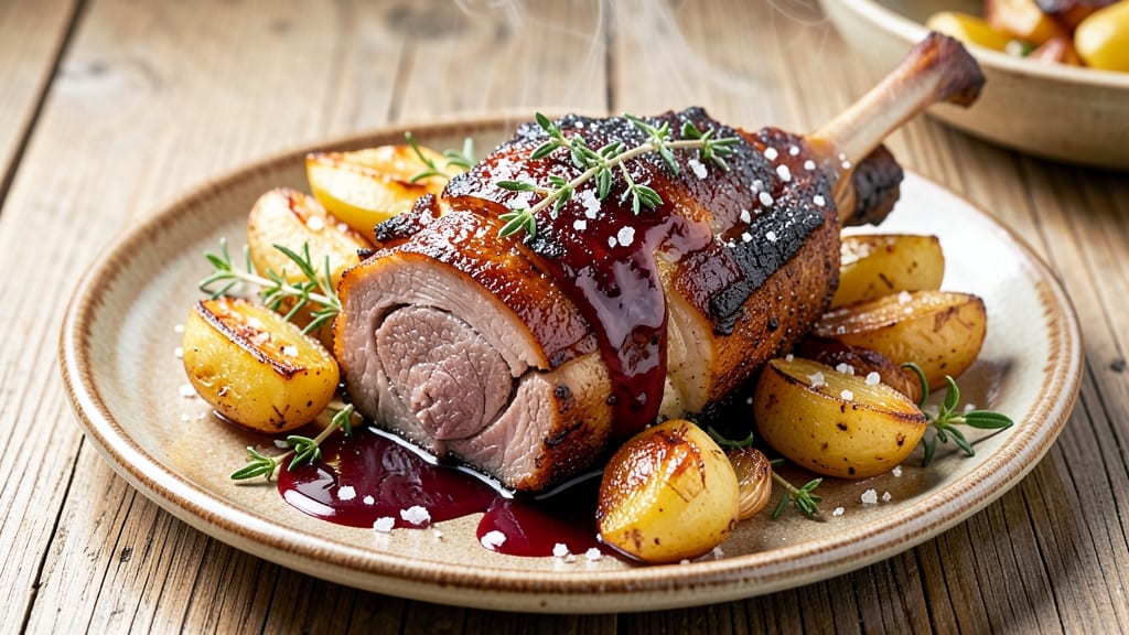 Baked Pork Shank Recipe: Slow-Braised Crispy Bark and Fall-Apart Tenderness