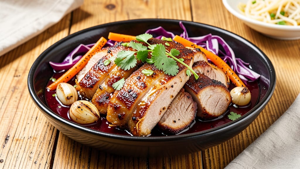 Braised Pork Belly With Preserved Vegetables Recipe: Umami Bomb With Crunchy Bites