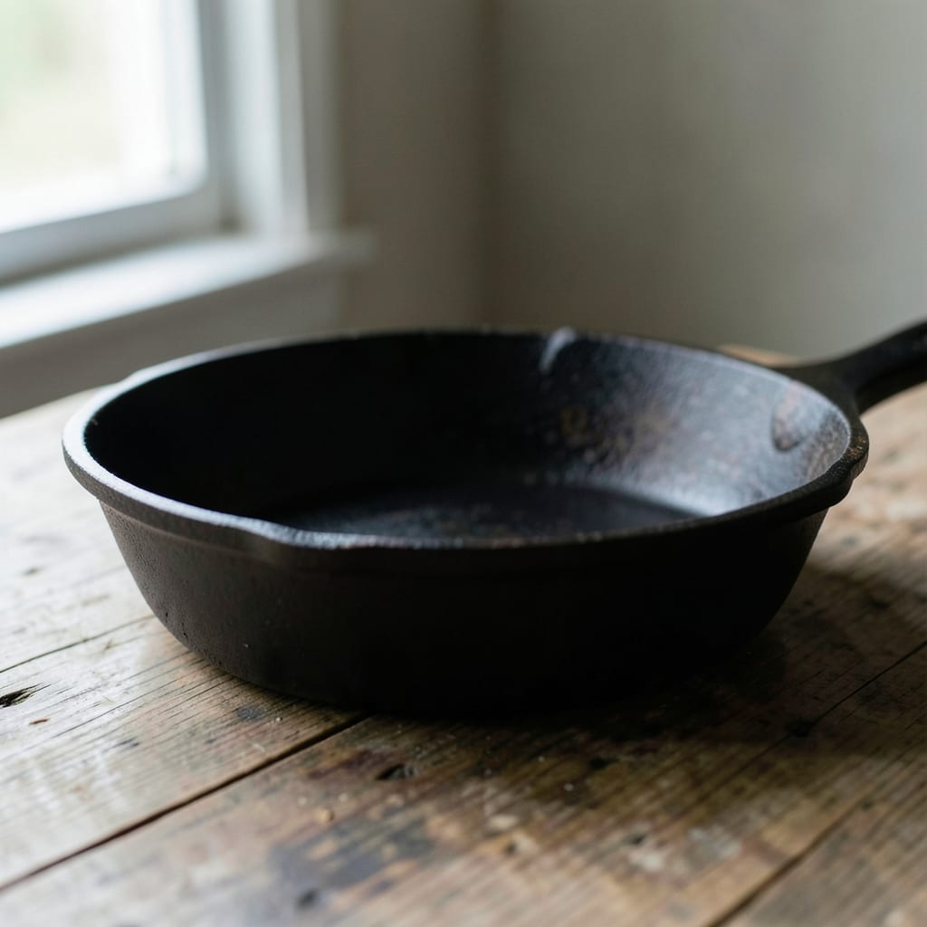 The cast iron skillet