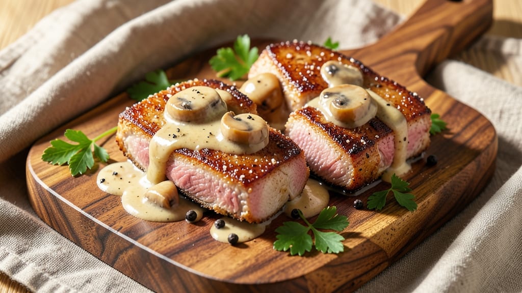 Campbell's Golden Mushroom Pork Chop Recipe: Pan-Seared Crispness With Umami Gravy