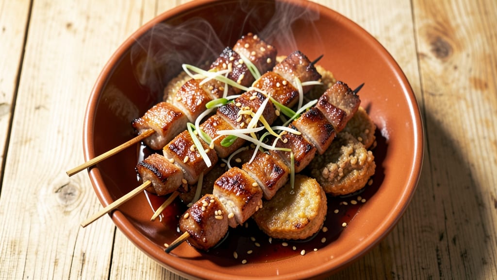 Asian Pork Skewers Recipe: Charred Edges and Sticky-Sweet Glaze Magic